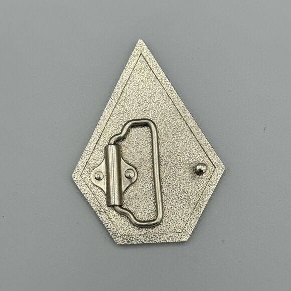 Volcom Logo Cut Out Black & White Belt Buckle Vintage Logo Skateboard Skater Y2K - Picture 3 of 3